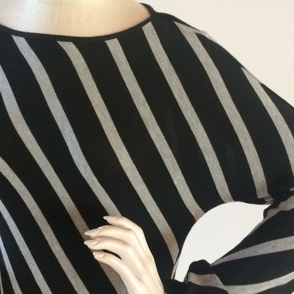 INC diagonal stripe tunic - Picture 5 of 7